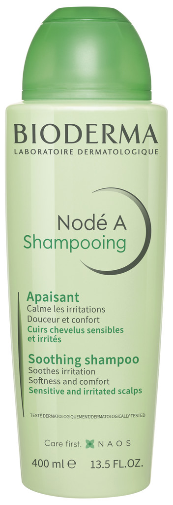 Bioderma Nodé A zklidňující šampon pro citlivou pokožku hlavy Soothing Shampoo 400 ml