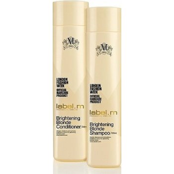 label.m Brightening Blonde šampon 300 ml + kondicionér 300 ml dárková sada