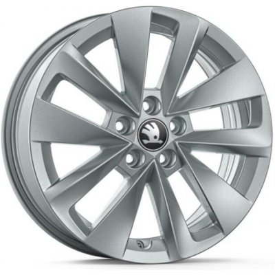 Škoda Cortadero 6x16 5x100 ET38 silver | Zboží Auto
