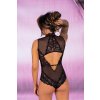 Dámské erotické body LivCo Corsetti Fashion Body Sagen Black