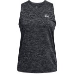 Under Armour Tech Tank Twist W 1383656 001 black – Zboží Dáma