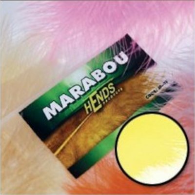 Hends Peří Marabou Yellow Light – Hledejceny.cz