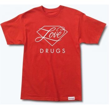 Diamond True Love Tee red red