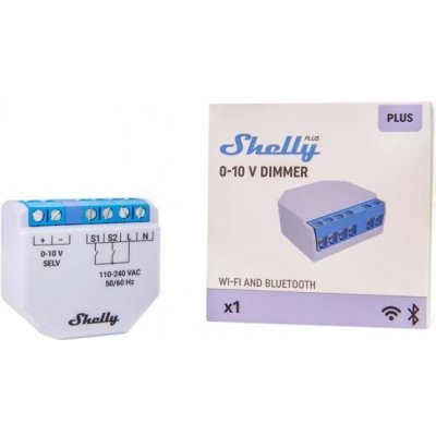 Shelly Plus 0-10V Dimmer - stmívací modul (WiFi) – Zboží Mobilmania