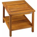 Casaria Washington 101732 Zahradní stolek, akáciové dřevo 45x45x45cm