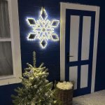 DECOLED Easy Fix 2D LED světelná vločka XI, závěsná, Ø 88 cm, teple bílá – Hledejceny.cz