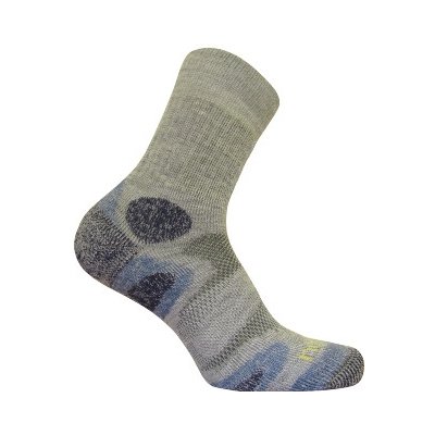 Northman Trekking Mid Merino Kid S šedé modré – Zboží Dáma