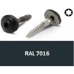 Vrut s podl. 15mm, nerez A2 4,5x35 Torx RAL7016 (Art.8790) – Hledejceny.cz