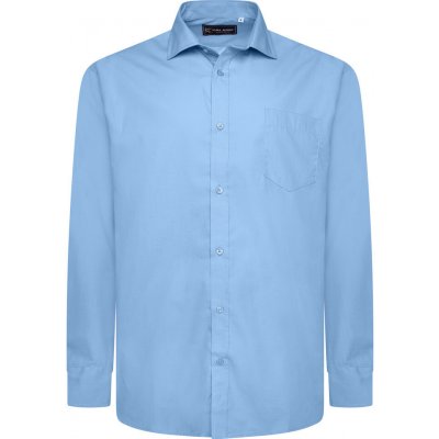 KAM pánská nežehlivá košile KBS 601 modrá – Zboží Dáma