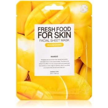 Farmskin SuperFood Mango plátýnková maska 25 ml
