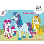 Omalovánky Jednorožci lux – Zboží Mobilmania