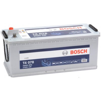 Bosch T4 12V 170Ah 1000A 0 092 T40 780 – Zboží Mobilmania