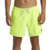 Koupací šortky, boardshorts Quiksilver Everyday Solid Volley 15 YHJ0/Safety Yellow