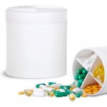 Kigi kulatá krabička na léky 7 dní ráno poledne a večer – Sleviste.cz