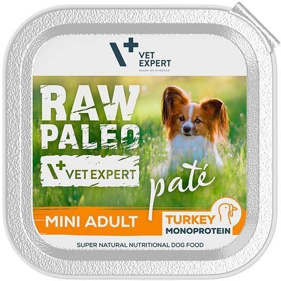 Vetexpert Raw Paleo Adult Mini Pate turkey 150 g