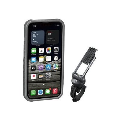 Pouzdro TOPEAK RIDEcase iPhone 13 Pro černé/šedé – Zbozi.Blesk.cz