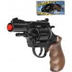 Gonher Alltoys Policejní revolver Gold colection černý kovový 12 ran – Hledejceny.cz