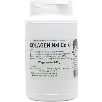 Podkowa Rybí kolagen NatiCol prášek 200 g – Hledejceny.cz