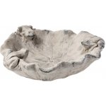 DRAGIMEX Pítko pro ptáky list s žábami z betonu 21,5 x 6 cm, 1 ks – Sleviste.cz
