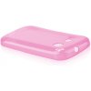 Pouzdro a kryt na mobilní telefon Pouzdro Fitty Ultra Tenké 0,3mm Alcatel One Touch C3 4033D růžové
