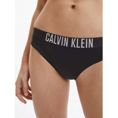 Calvin Klein Swimwear spodní část bikin Intense Power černé – Zboží Mobilmania