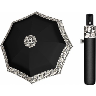 Doppler Magic Carbonsteel Classy dámský skládací plně automatický deštník černý – Zboží Mobilmania