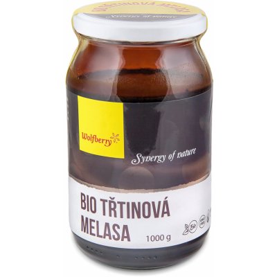 Wolfberry Třtinová melasa Bio 1000 g – Zbozi.Blesk.cz