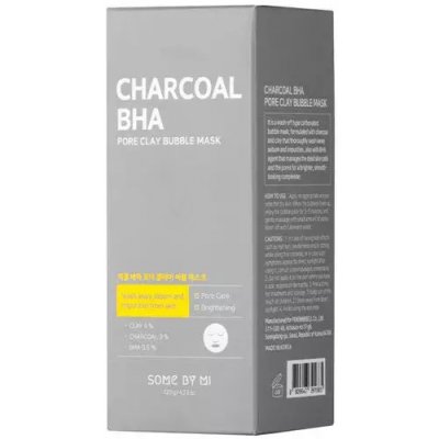Some by Mi Charcoal BHA Pore Clay Bubble Mask 120 g