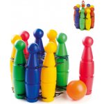 Teddies Kuželky plastové 23 cm 9 ks – Zboží Mobilmania