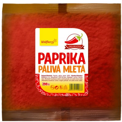 WOLFBERRY Paprika pálivá mletá 200 g – Hledejceny.cz
