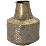 Zlatá antik dekorační váza Holly - Ø 15*21 cm - Clayre & Eef – Hledejceny.cz