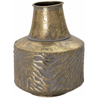 Zlatá antik dekorační váza Holly - Ø 15*21 cm - Clayre & Eef – Hledejceny.cz