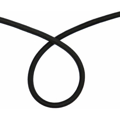 Pro Háčkování Lano pružné černé 5 mm - 10 m – Hledejceny.cz