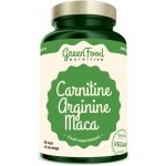 GreenFood Carnitin Arginin Maca 90 kapslí – Hledejceny.cz