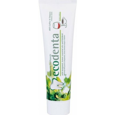 Ecodenta Toothpaste Exceptional Whitening proti skvrnám od nápojů a tabáku 100 ml – Hledejceny.cz