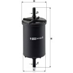 MANN-FILTER Palivový filtr MANN WK6002 (MF WK6002) – Hledejceny.cz