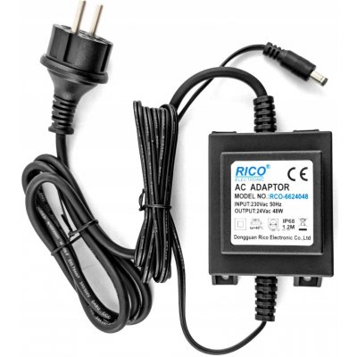 Napájecí zdroj 24V AC 48W 2A pro regulátory zavlažování Hermetický IP-68 – Sleviste.cz