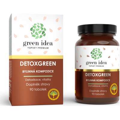 Green idea Detoxgreen bylinná kompozice 90 tablet – Hledejceny.cz