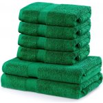 Deco King Sada ručníků a osušek Marina zelená 4 ks 50 x 100 cm 2 ks 70 x 140 cm – Zboží Mobilmania