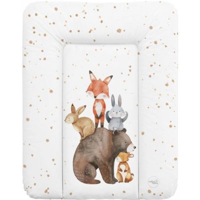 Ceba Baby podložka měkká Basic Forest Friends 70 x 50 – Sleviste.cz
