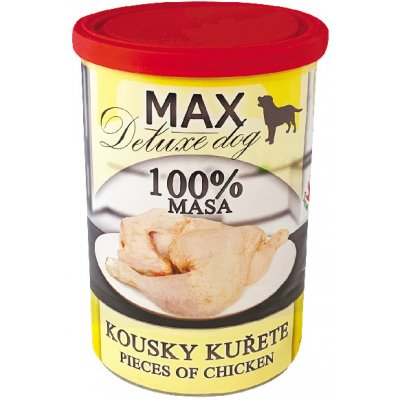 Max Deluxe Dog kousky kuřete 400 g – Zbozi.Blesk.cz