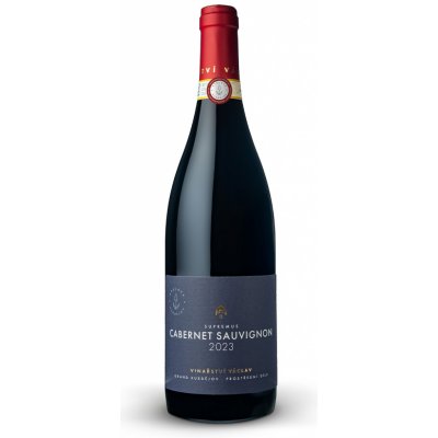 Vinařství Václav Cabernet Sauvignon suché červené 2023 13,5% 0,75 l (holá láhev) – Hledejceny.cz
