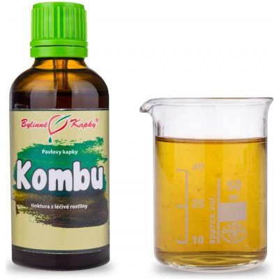 Bylinné kapky Pavlovy Kombu tinktura 50 ml – Hledejceny.cz