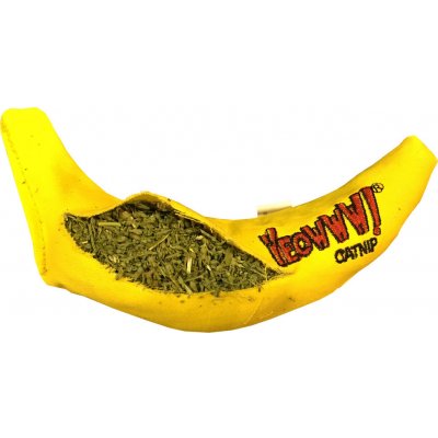 Rosewood Pet Products Ltd Hračka cat Yeowww banan s catnipem 17,5cm – Zboží Dáma