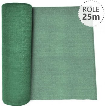 Stínící tkanina 92% - 180 g/m2 - výška dle výběru, role 25 m, barva zelená Výška stínicích tkanin: 160 cm