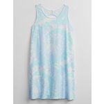 Dětské šaty print swing dress modrá – Zboží Mobilmania