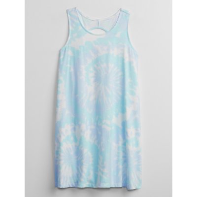 Dětské šaty print swing dress modrá – Zboží Mobilmania