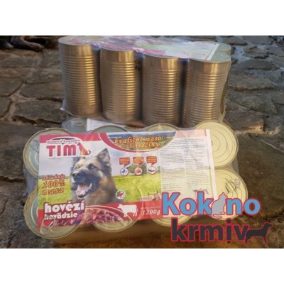 Sokol Falco TIM hovězí 8 x 1200 g – Zboží Mobilmania