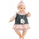 Paola Reina Realistické miminko holčička Sonia v riflovo růžových šatech Alex a Sonia 36 cm – Hledejceny.cz