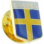 Odznak SWEDEN se švédskou vlajkou – Hledejceny.cz